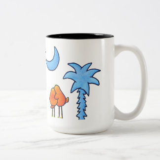 2 Couleurs Tasse de café 15 onces