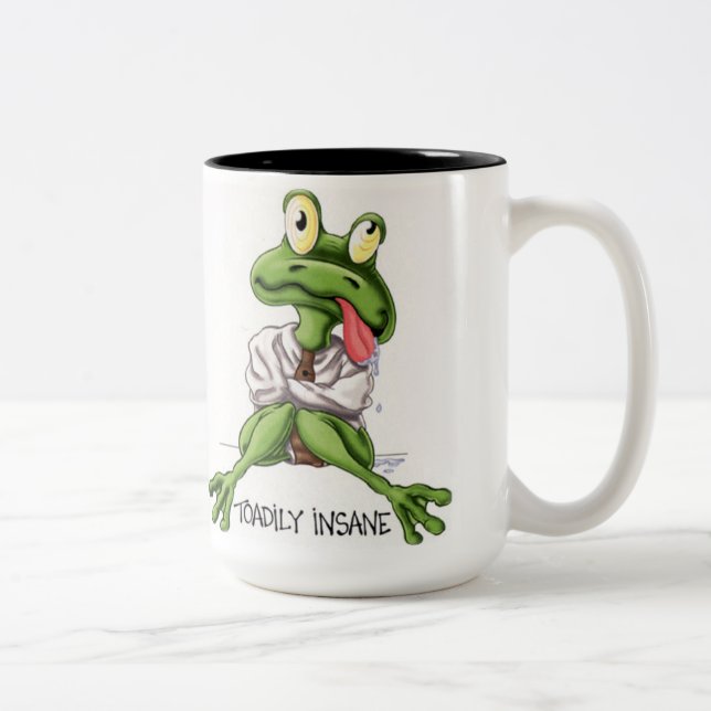 2 Couleurs Tasse de café aliénée de Toadily (Droit)