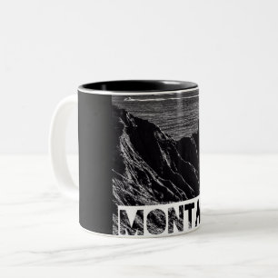 2 Couleurs tasse de café artsy de montauk
