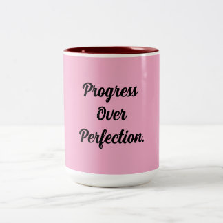 2 Couleurs Tasse de café avec citation inspirante