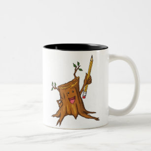 2 Couleurs Tasse de café courtaude