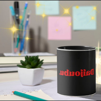 2 Couleurs Tasse de café Daijobu Mindfulness Cadeau de citati