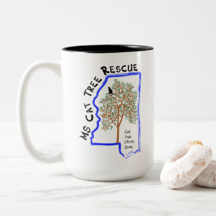 2 Couleurs Tasse de café de 15 onces