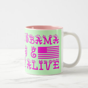 2 COULEURS TASSE DE CAFÉ DE BARACK OBAMA