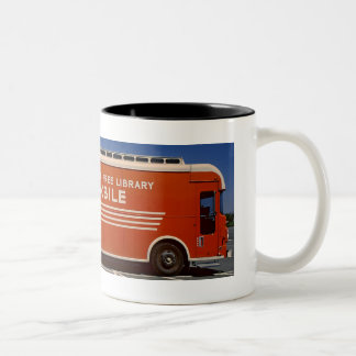 2 Couleurs Tasse de café de bibliobus