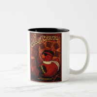 Tasse de café de bobard de cacao