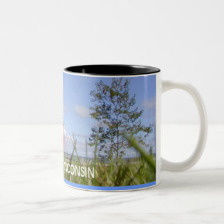 2 Couleurs Tasse de café de bord du lac de Kenosha