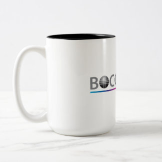 2 Couleurs Tasse de café de boule de Bocce (avec l'accent
