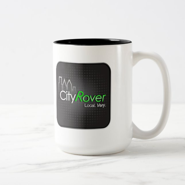 2 Couleurs Tasse de café de CityRover (Droit)