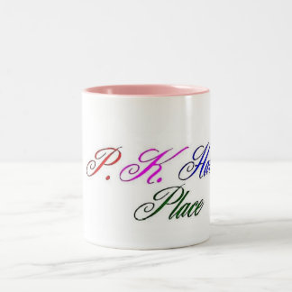 2 Couleurs Tasse de café de concepteur d'endroit de PkHarris