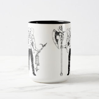 2 Couleurs Tasse de café de guerrier de Ganesh