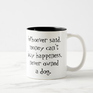 2 Couleurs Tasse de café de l'amoureux des chiens