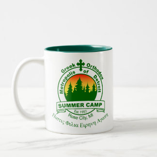 2 Couleurs Tasse de café de logo de MDSC