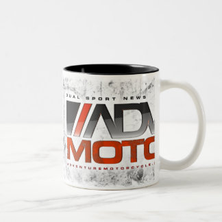 2 Couleurs Tasse de café de magazine d'ADVMoto