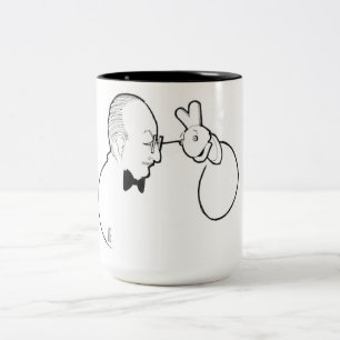 2 Couleurs Tasse de café de Marshall de geai