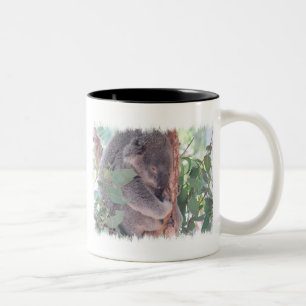 2 Couleurs Tasse de café de photo de koala