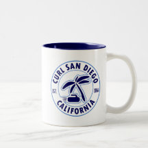 Tasse de café de San Diego de boucle