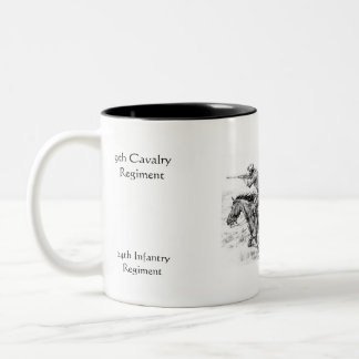2 Couleurs Tasse de café de soldats de Buffalo