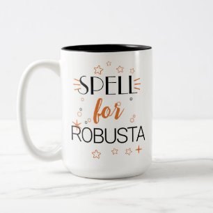 2 Couleurs Tasse de café de sorcière d'Halloween Sort Robusta