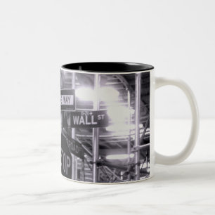 2 Couleurs Tasse de café de Wall Street