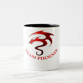 2 Couleurs - Tasse de café de zo de Phoenix 15 de X-Équipe