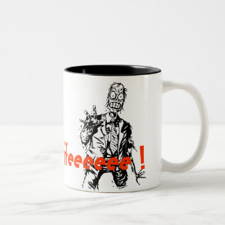 2 Couleurs Tasse de café de zombi de Shambling