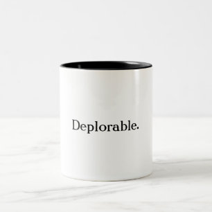 2 Couleurs Tasse de café déplorable