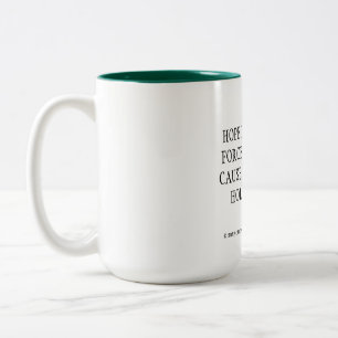 2 COULEURS TASSE DE CAFÉ D'ESPOIR