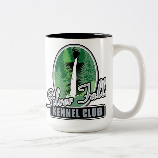 2 Couleurs Tasse de café en céramique (Droit)