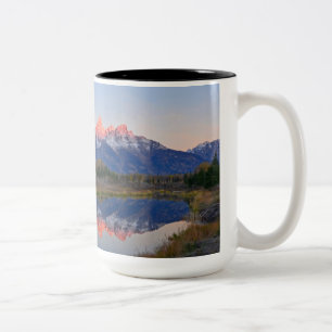 2 Couleurs Tasse de café grande de parc national de Teton