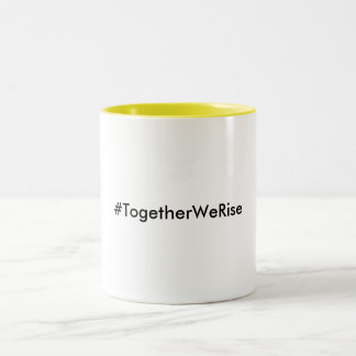 2 Couleurs Tasse de café jaune de #TogetherWeRise