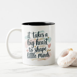 2 Couleurs Tasse de café pour enseignant – Il faut un grand c