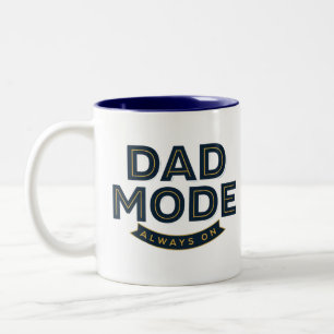2 COULEURS TASSE DE CAFÉ POUR PAPA DRÔLE MODE PÈRE TOUJOURS A