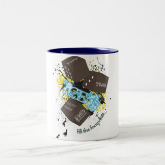 2 Couleurs tasse de caffee