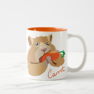 2 Couleurs Tasse de carotte