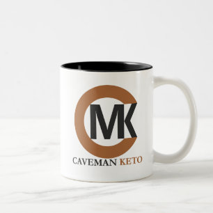 2 Couleurs Tasse de cétonique d'homme des cavernes