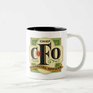 2 Couleurs Tasse de "CFO"