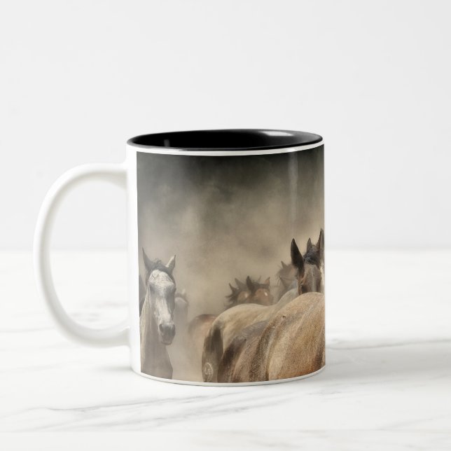 2 Couleurs Tasse de cheval (Gauche)