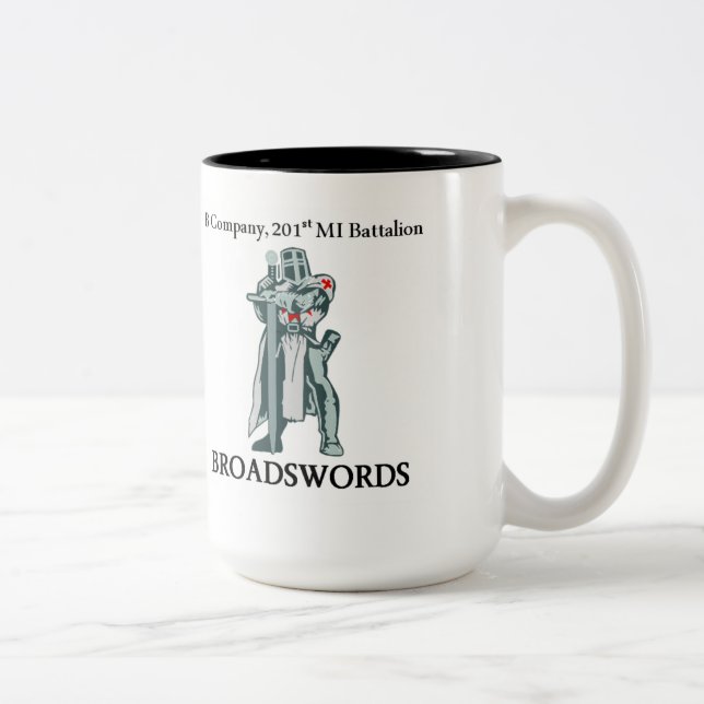 2 Couleurs Tasse de chevalier (Droit)