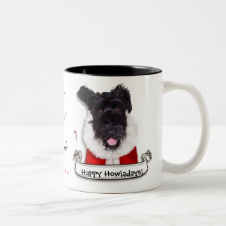 2 Couleurs Tasse de chien de vacances