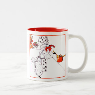 2 Couleurs Tasse de "Chien du Cuisine" des anges de Gulliver