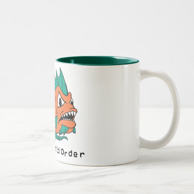 2 Couleurs Tasse de ChodaFish (Droit)