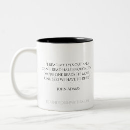 2 Couleurs Tasse de citation de John Adams