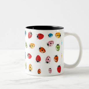 2 Couleurs Tasse de coccinelles