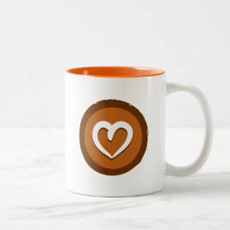2 Couleurs Tasse de "coeur" de yoga