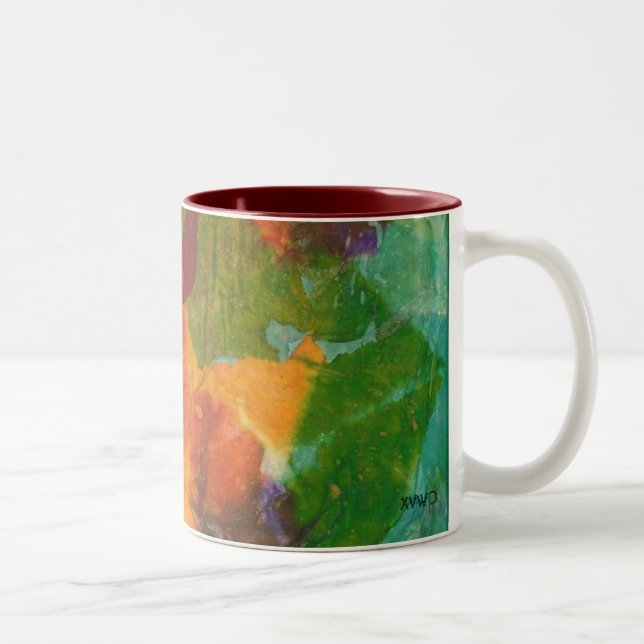 2 Couleurs tasse de collage de xaNdeR (Droit)