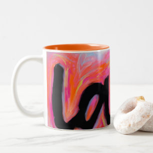 2 Couleurs Tasse de collection de "AMOUR"
