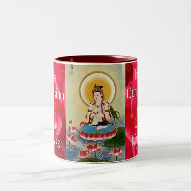 2 Couleurs Tasse de compassion (Centre)