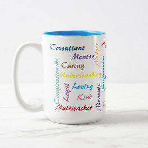 2 Couleurs Tasse de conseiller