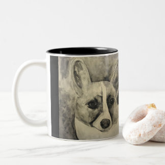 2 Couleurs Tasse de corgi d'amour de chiot